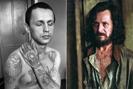 Sirius Black got his hardcore look in a Russian prison?